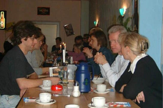 Frühstückstreff Düsseldorf am 03.11.02 im Frisco American Restaurant