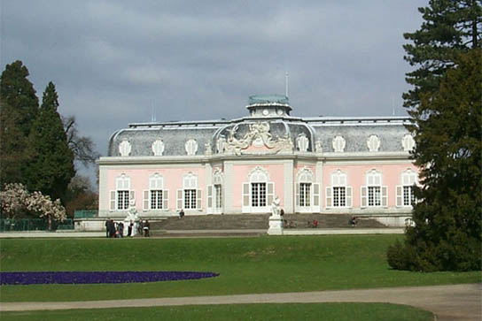 Frhstckstreff Dsseldorf besucht Schloss Benrath